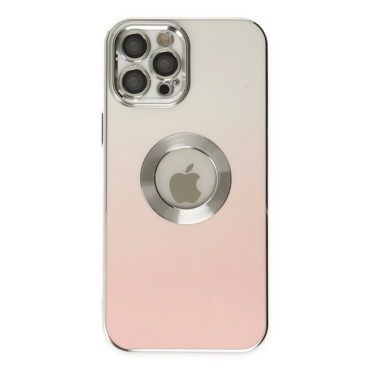 BUĞZ İphone 12 Pro Kılıf Best Silikon - Pembe