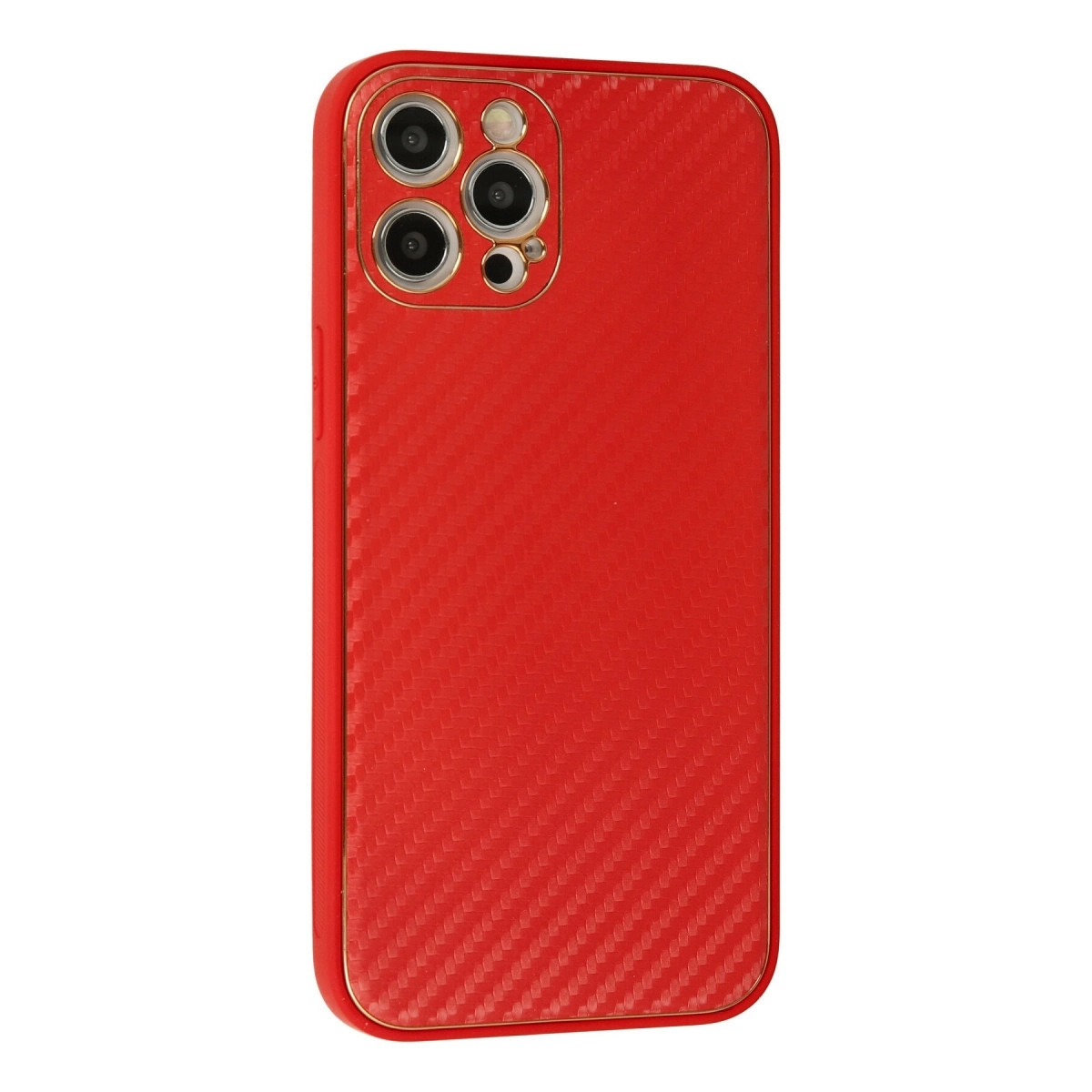 BUĞZ İphone 12 Pro Kılıf Coco Karbon Silikon - Kırmızı BUĞZ İphone 12 Pro Kılıf Coco Karbon Silikon - Kırmızı