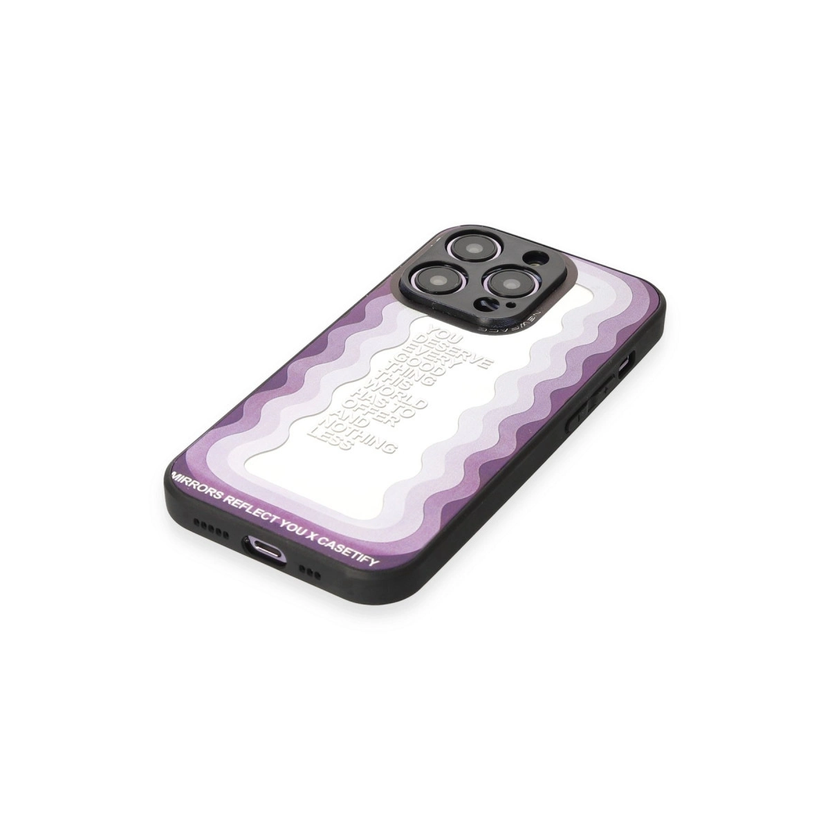 BUĞZ İphone 12 Pro Kılıf Mirror Desenli Kapak - Mirror - 5