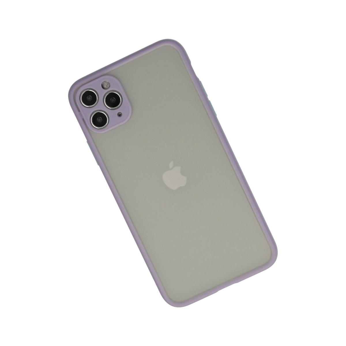 BUĞZ İphone 12 Pro Kılıf Montreal Silikon Kapak - Mor