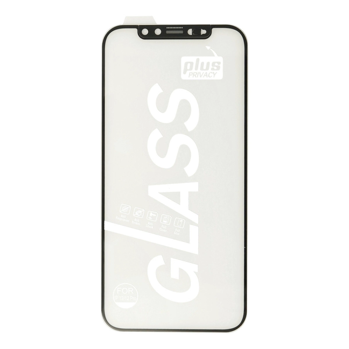 BUĞZ İphone 12 Pro Max 34d Izgaralı Cam
