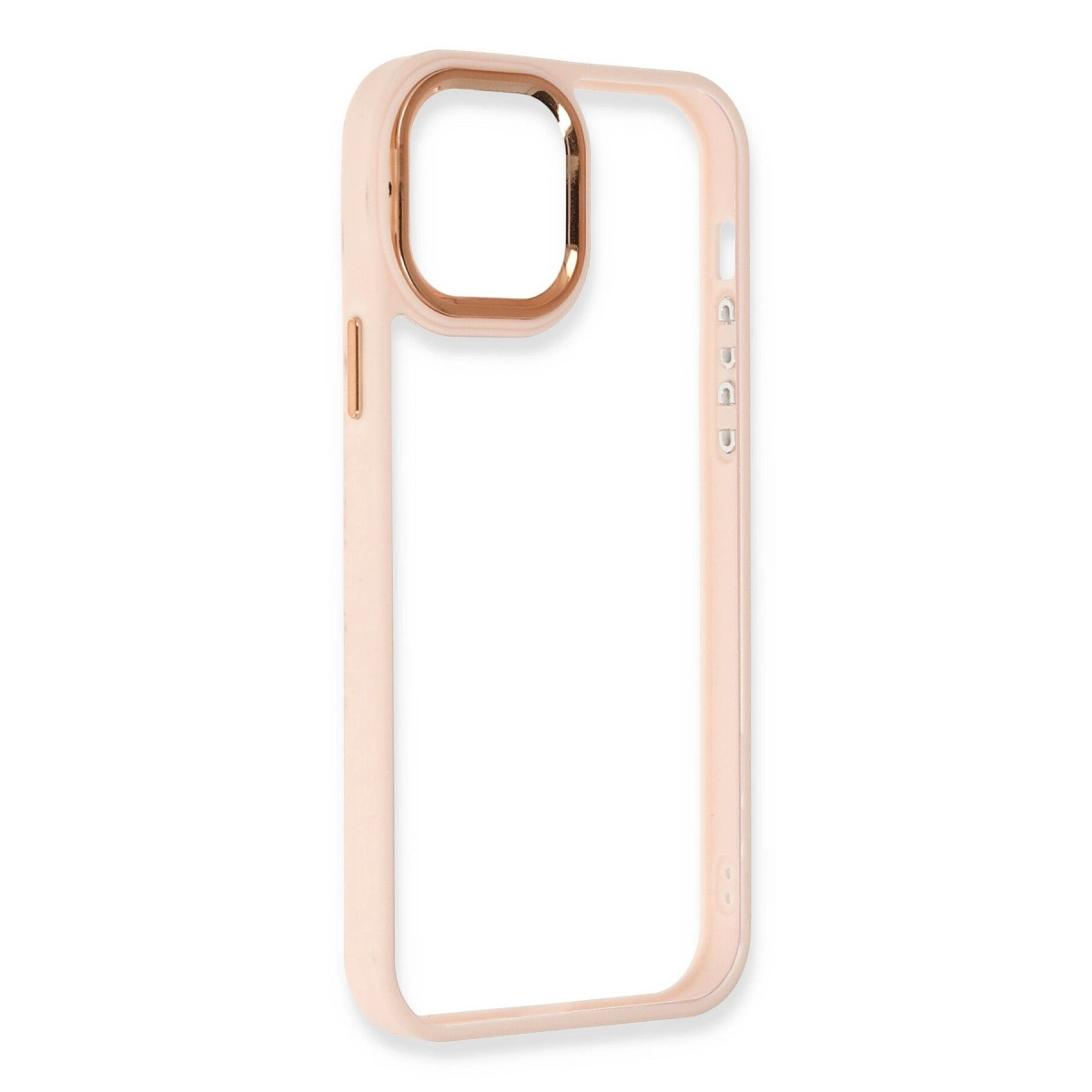BUĞZ İphone 12 Pro Max Kılıf Dora Kapak - Pudra BUĞZ İphone 12 Pro Max Kılıf Dora Kapak - Pudra