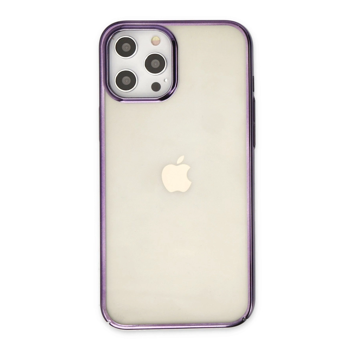 BUĞZ İphone 12 Pro Max Kılıf Element Silikon - Mor