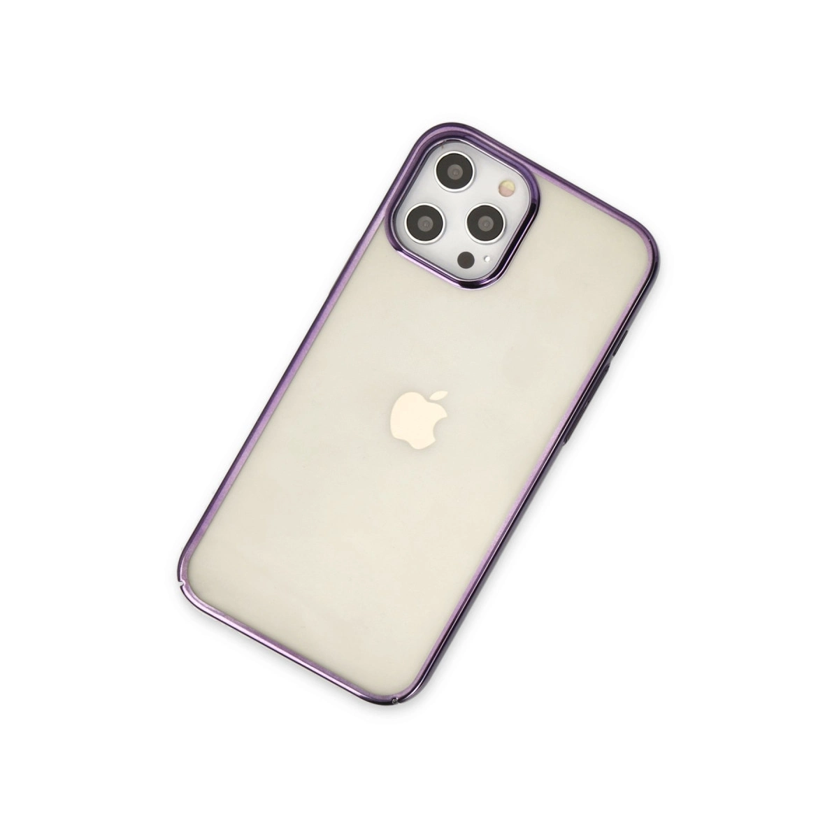 BUĞZ İphone 12 Pro Max Kılıf Element Silikon - Mor