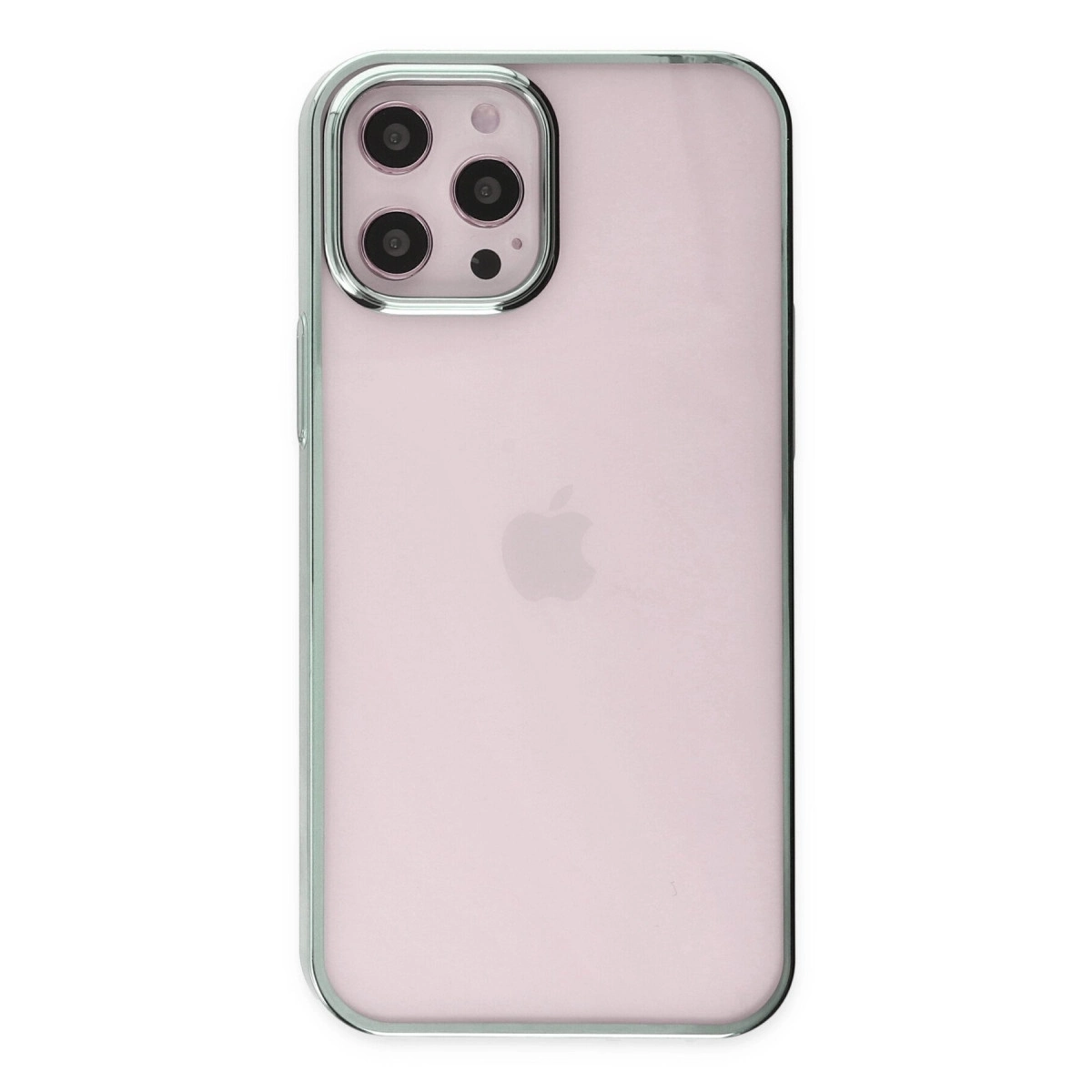BUĞZ İphone 12 Pro Max Kılıf Element Silikon - Yeşil