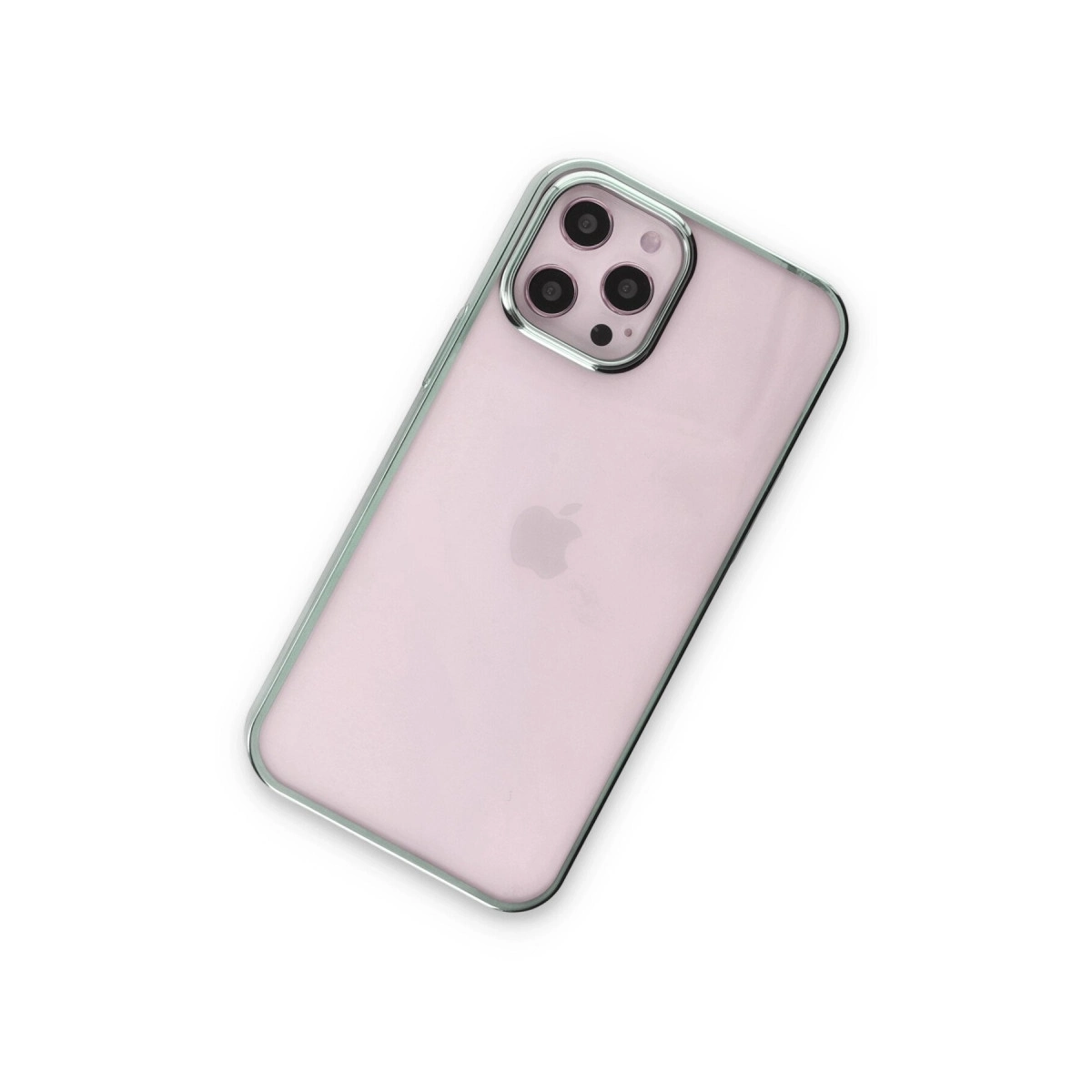 BUĞZ İphone 12 Pro Max Kılıf Element Silikon - Yeşil