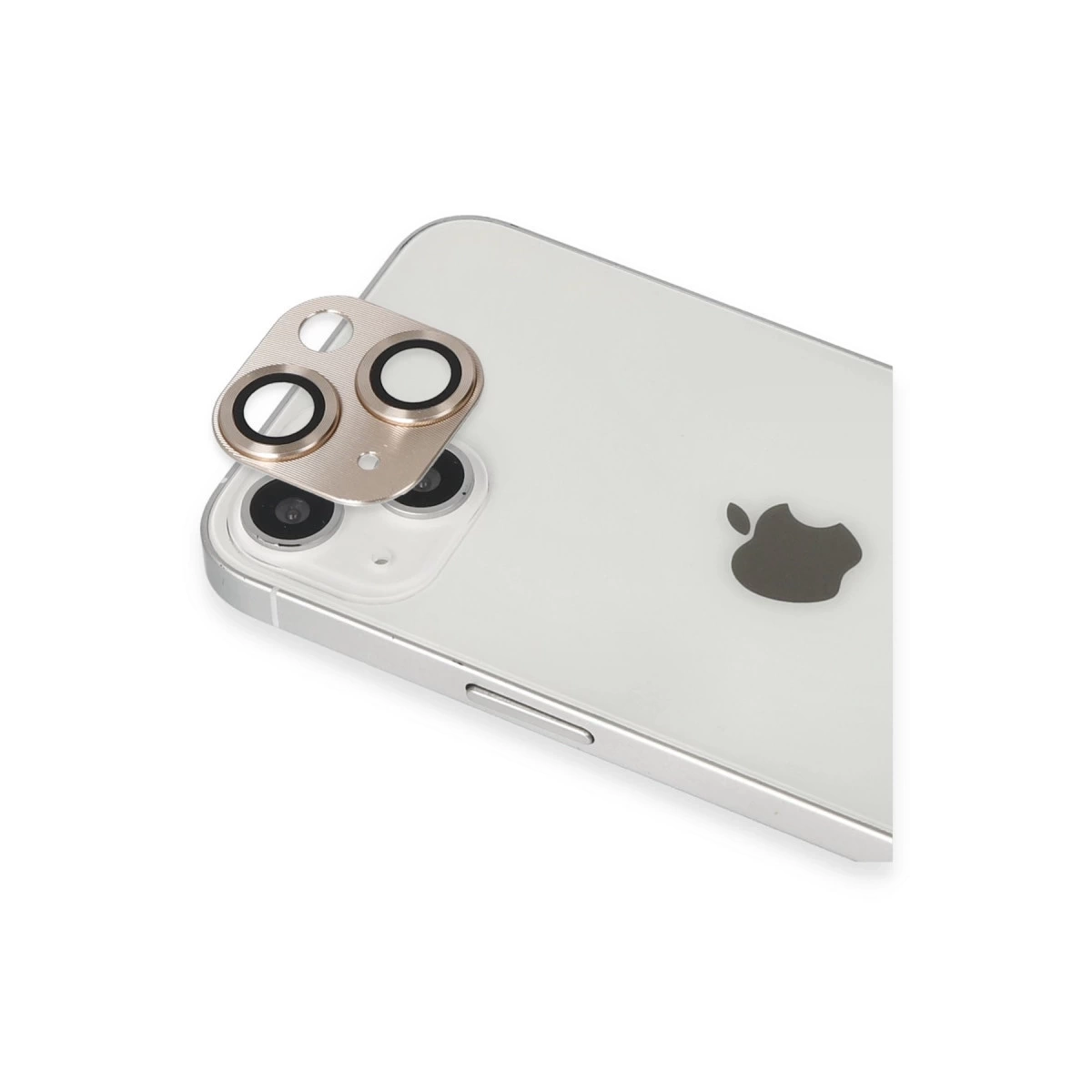 BUĞZ İphone 13 Pers Alüminyum Kamera Lens - Gold