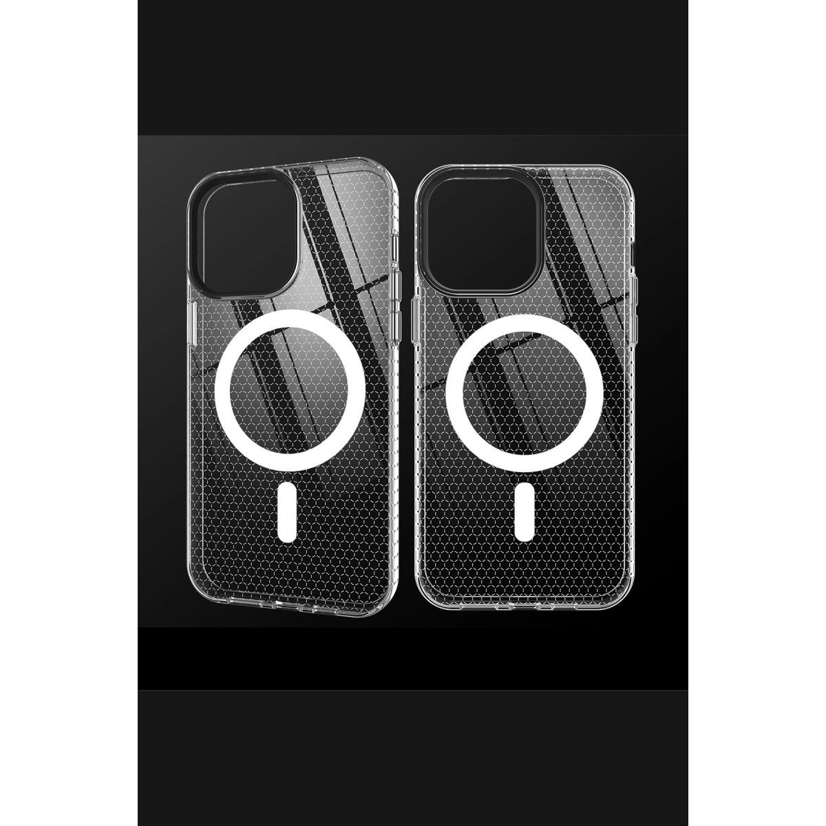 BUĞZ İphone 13 Pro Kılıf Beta Magneticsafe Silikon - Şeffaf BUĞZ İphone 13 Pro Kılıf Beta Magneticsafe Silikon - Şeffaf