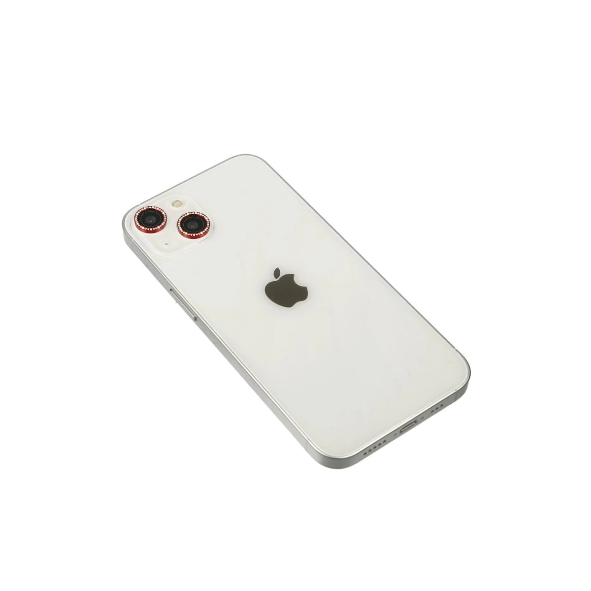 BUĞZ İphone 14 Diamond Kamera Lens - Kırmızı