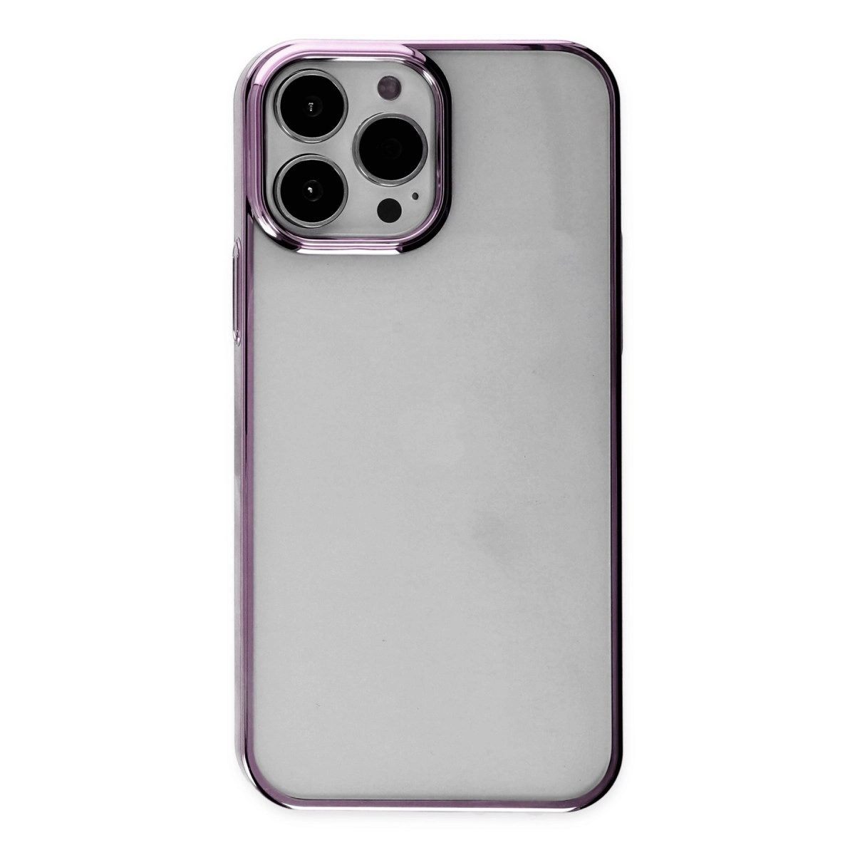 BUĞZ İphone 14 Pro Kılıf Element Silikon - Lila