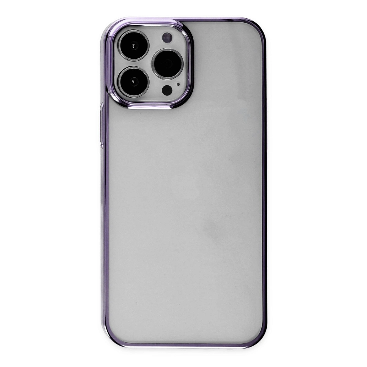 BUĞZ İphone 14 Pro Kılıf Element Silikon - Mor