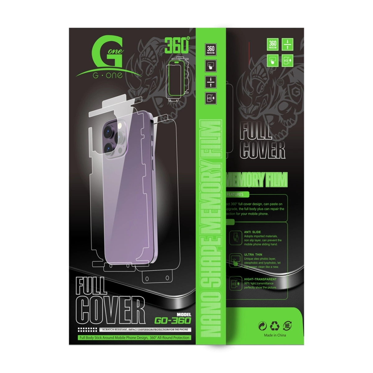 BUĞZ İphone 16e 360 Full Body Arka Koruyucu