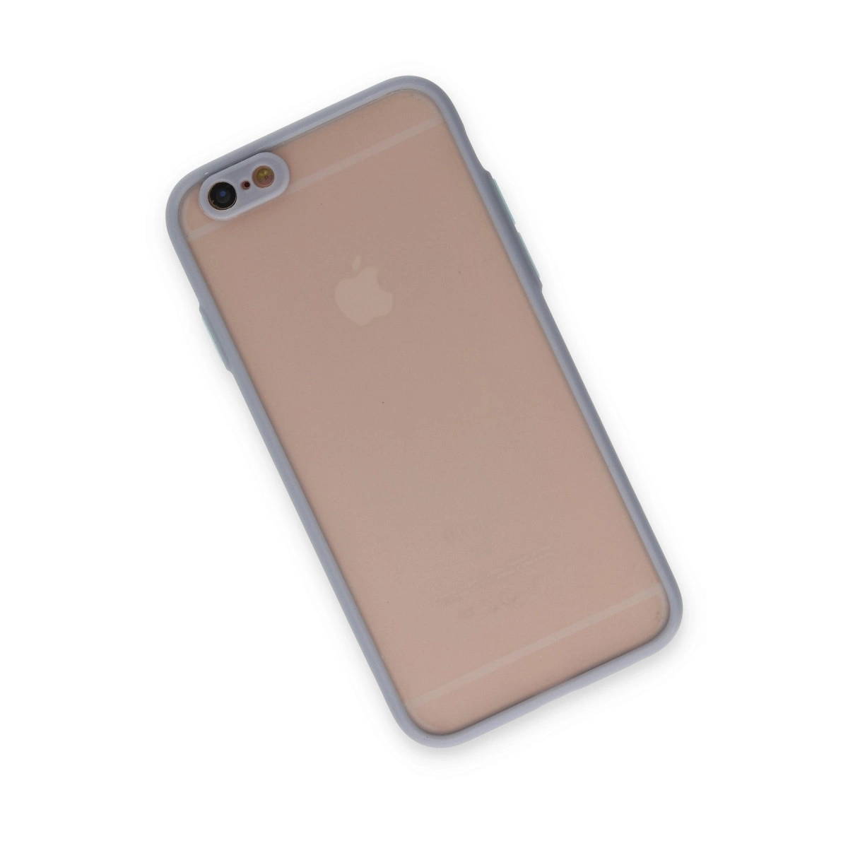 BUĞZ İphone 6 Kılıf Montreal Silikon Kapak - Gri