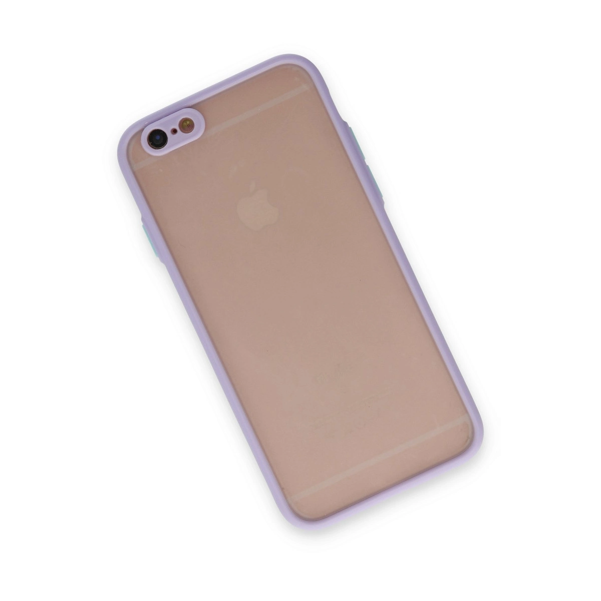 BUĞZ İphone 6 Kılıf Montreal Silikon Kapak - Mor