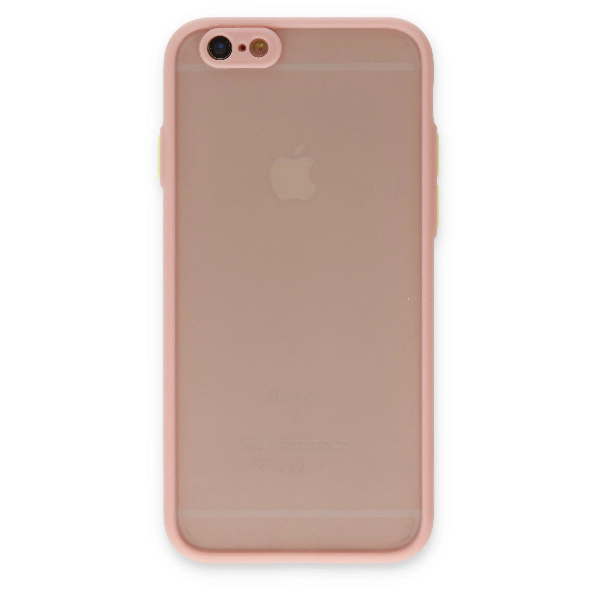 BUĞZ İphone 6 Kılıf Montreal Silikon Kapak - Pembe