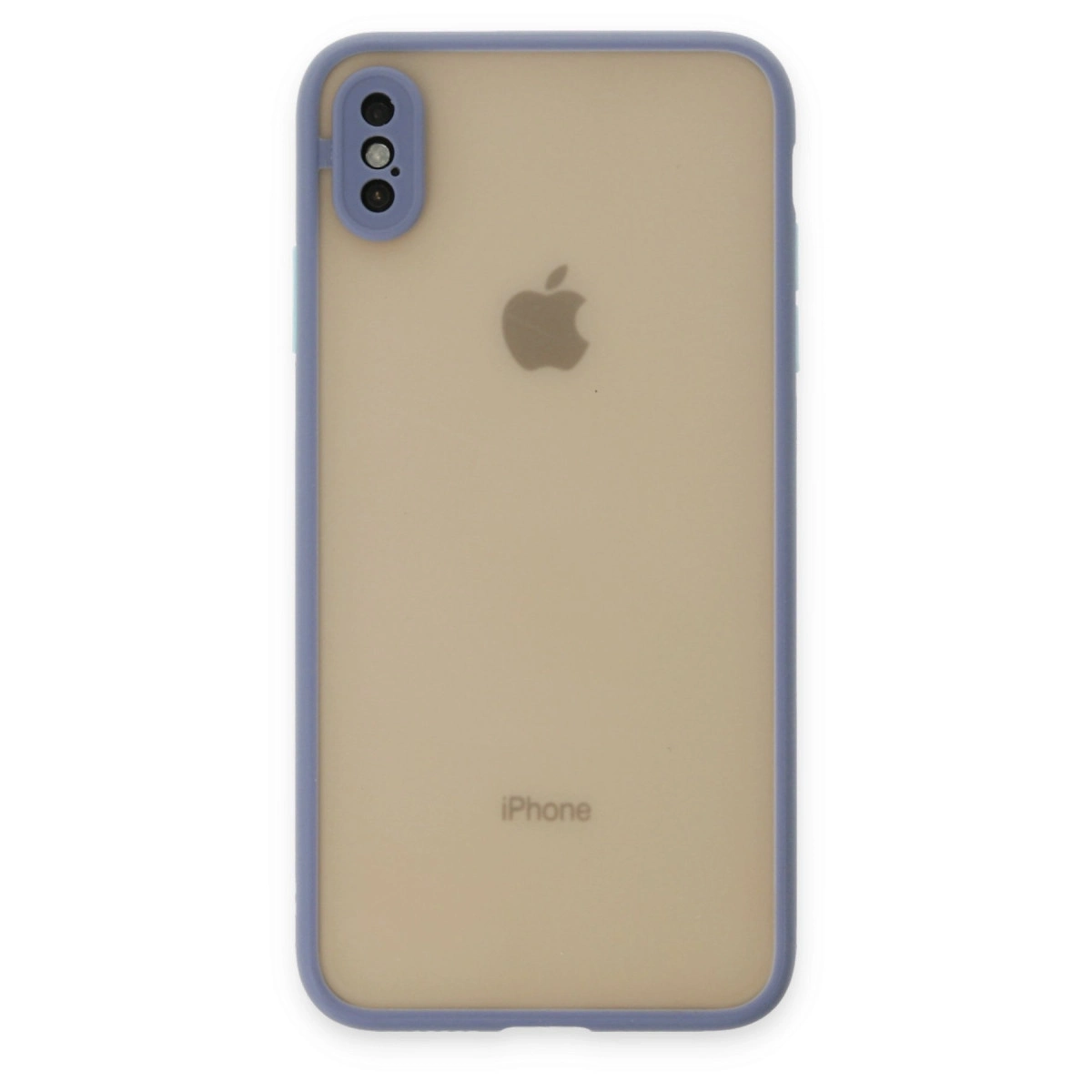 BUĞZ İphone X Kılıf Montreal Silikon Kapak - Gri