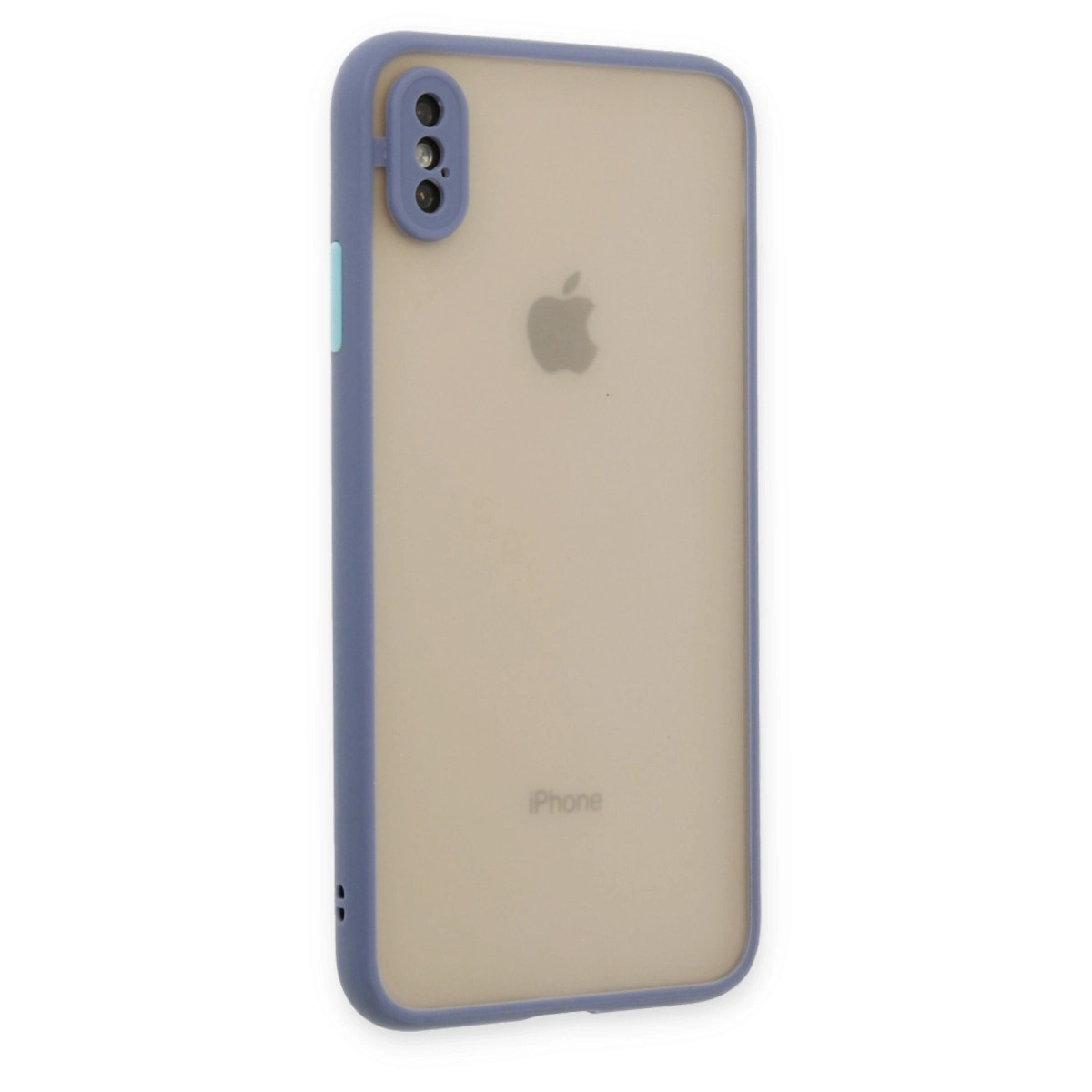 BUĞZ İphone X Kılıf Montreal Silikon Kapak - Gri