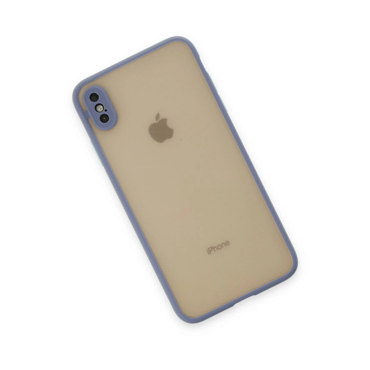 BUĞZ İphone X Kılıf Montreal Silikon Kapak - Gri