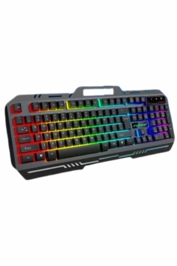 BUĞZ Işıklı Oyuncu Q Klavye Mouse Seti Siyah Gaming Oyuncu Klavye
