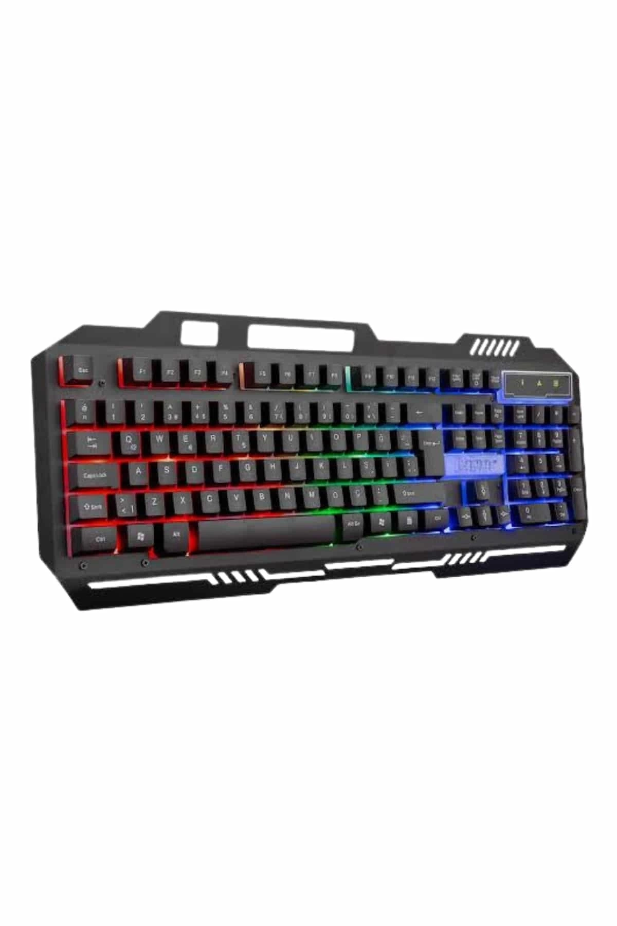 BUĞZ Işıklı Oyuncu Q Klavye Mouse Seti Siyah Gaming Oyuncu Klavye