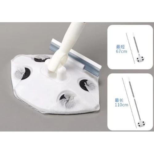 BUĞZ Islak Mendil Uyumlu Pratik Çek Çekli Mop BUĞZ Islak Mendil Uyumlu Pratik Çek Çekli Mop