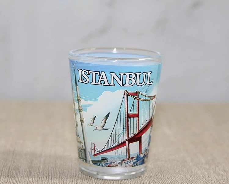 BUĞZ İstanbul Temalı Cam Shot Bardak Alk4357 BUĞZ İstanbul Temalı Cam Shot Bardak Alk4357