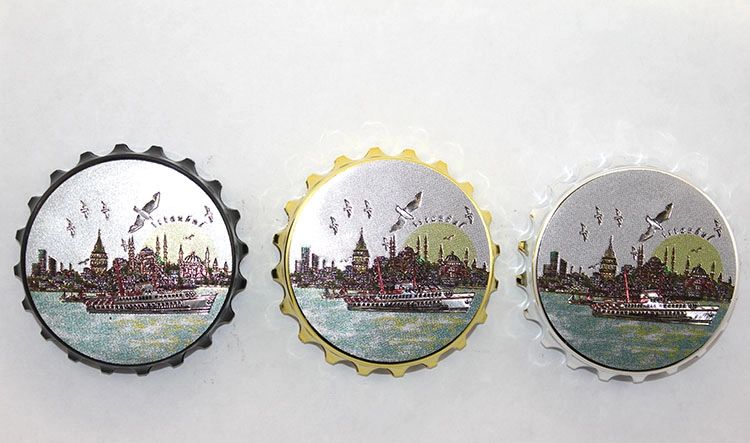 BUĞZ İSTANBUL TEMALI GAZOZ KAPAĞI MAGNET - MODEL 1 BUĞZ İSTANBUL TEMALI GAZOZ KAPAĞI MAGNET - MODEL 1