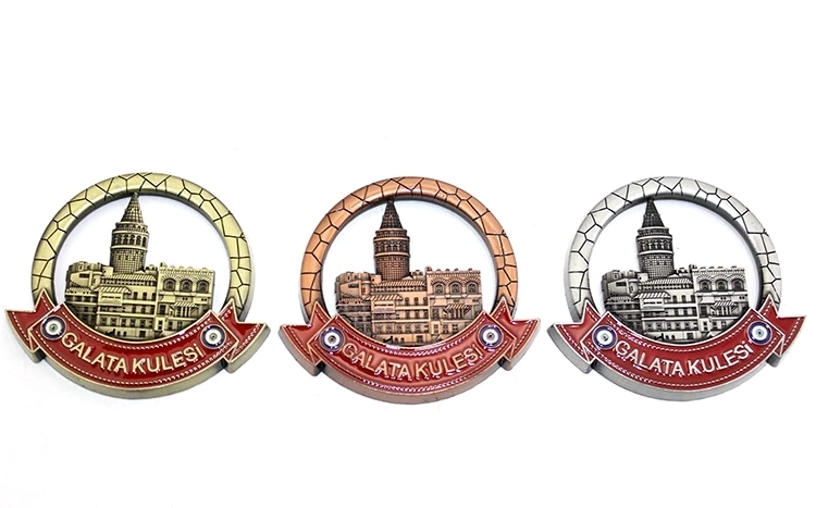 BUĞZ İstanbul Temalı Metal Magnet Alk3340 BUĞZ İstanbul Temalı Metal Magnet Alk3340