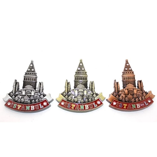 BUĞZ İstanbul Temalı Metal Magnet Model 1