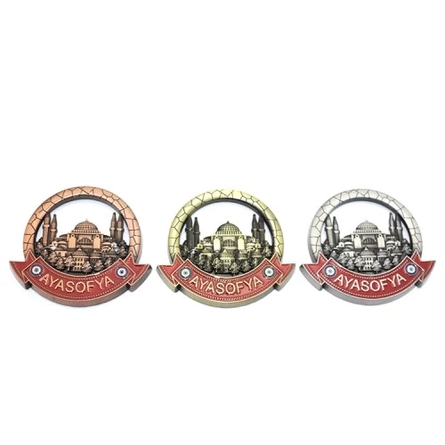 BUĞZ İstanbul Temalı Metal Magnet Model 4