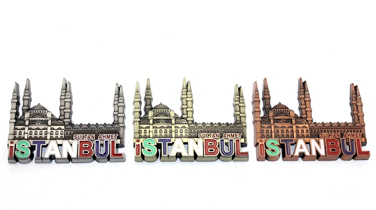 BUĞZ İSTANBUL TEMALI METAL MAGNET MODEL 5