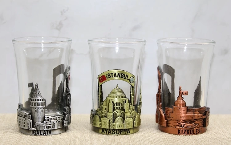 BUĞZ İstanbul Temalı Shot Bardak Alk4313