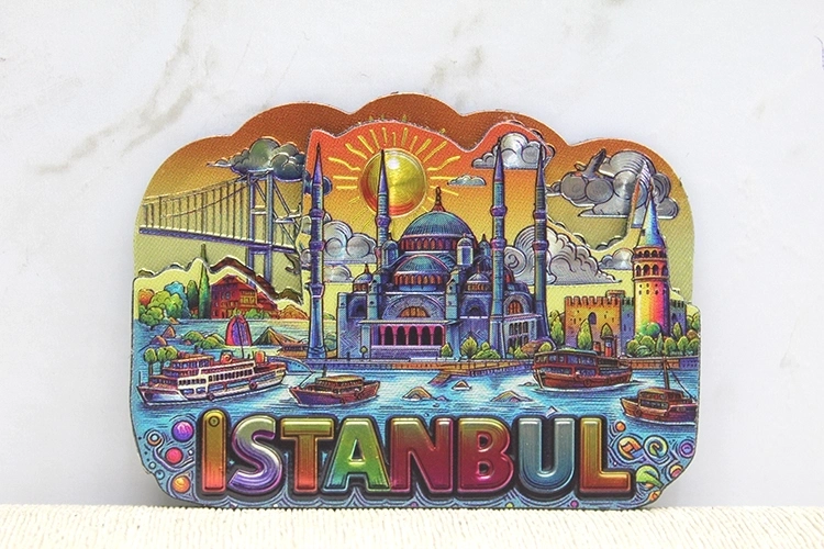 BUĞZ İstanbul Temalı Silikon Buzdolapı Süsü Magnet Alk5376