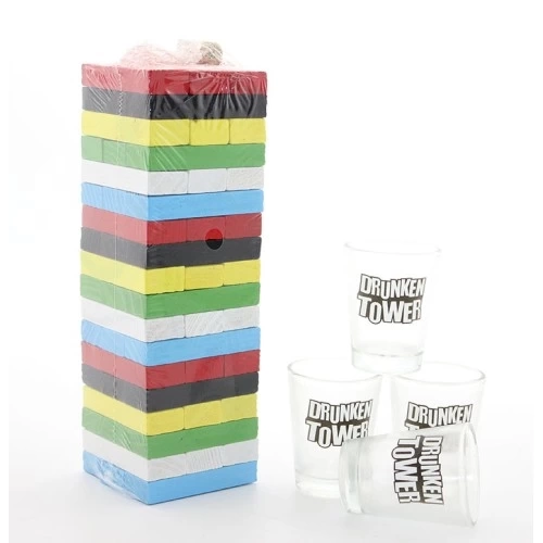 BUĞZ Jenga Shot Bardak Oyunu Model 1