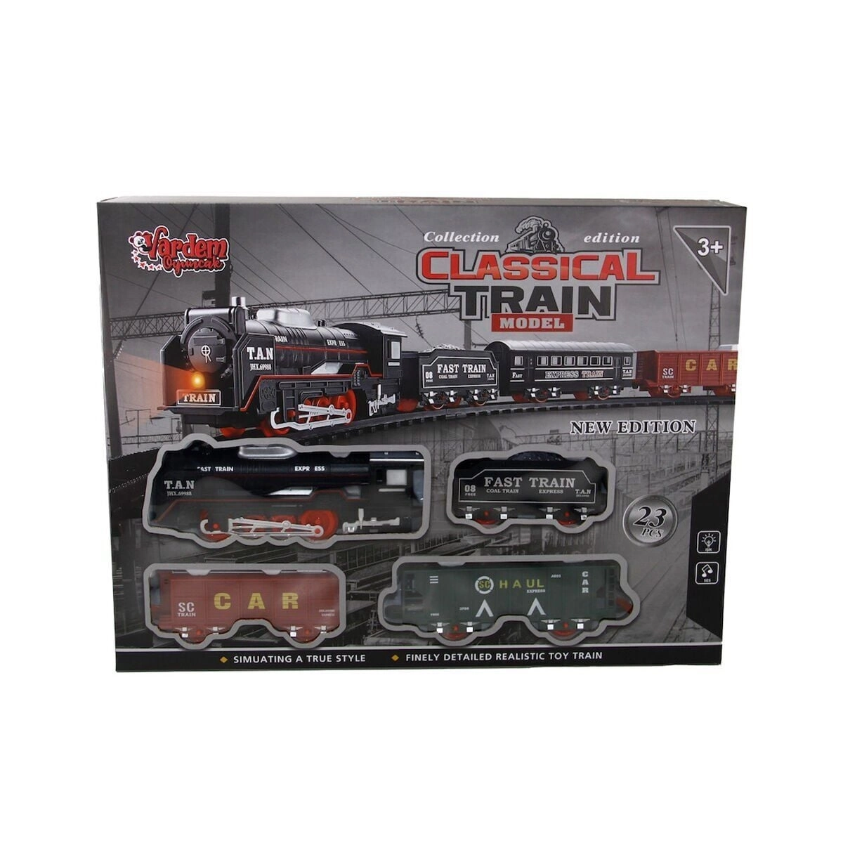 BUĞZ JHX6686 KUT 23 PCS CLASSIC MODEL TREN