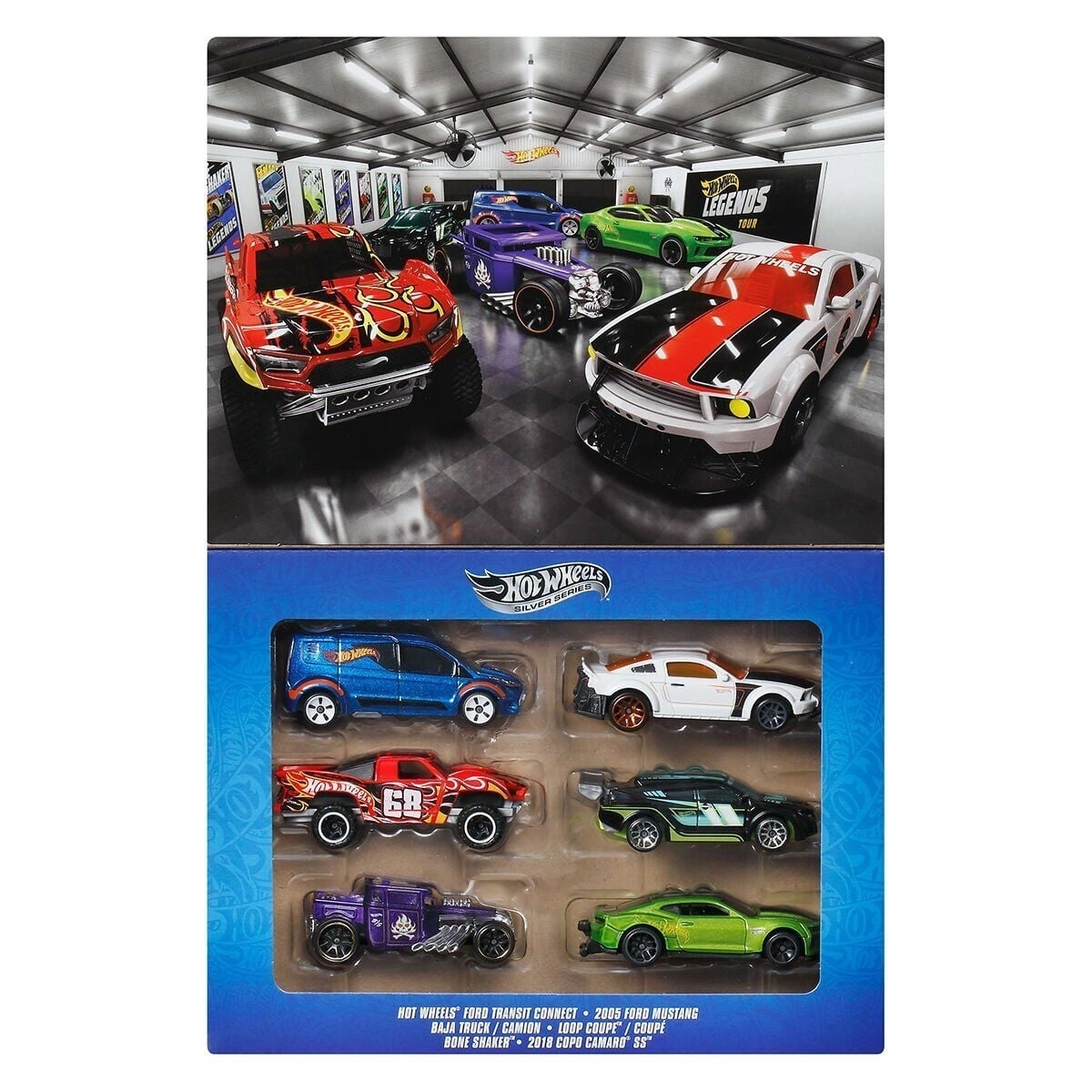 BUĞZ JLB24 Eco Lounge Legends 6lı Araç Paketi 1:64