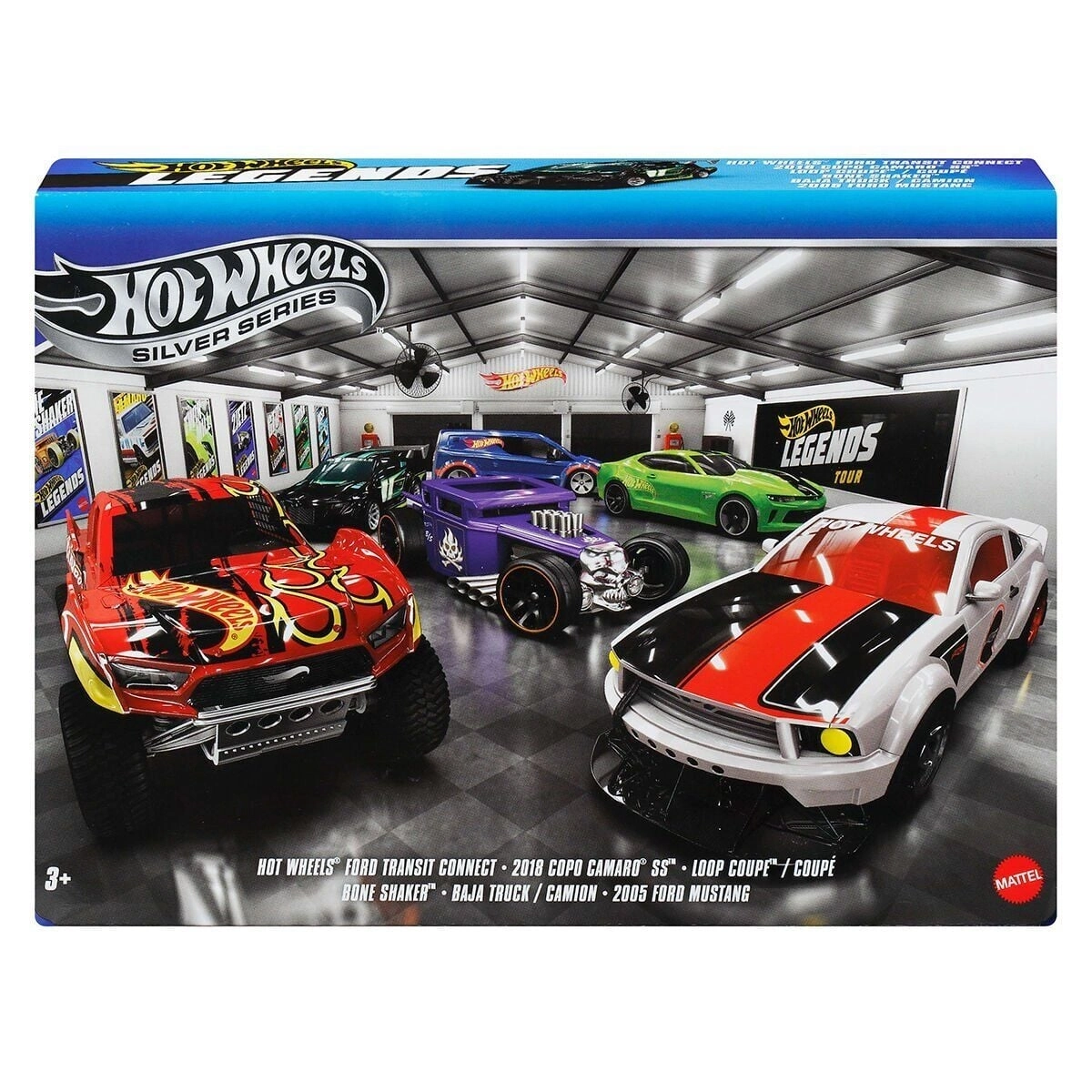 BUĞZ JLB24 Eco Lounge Legends 6lı Araç Paketi 1:64