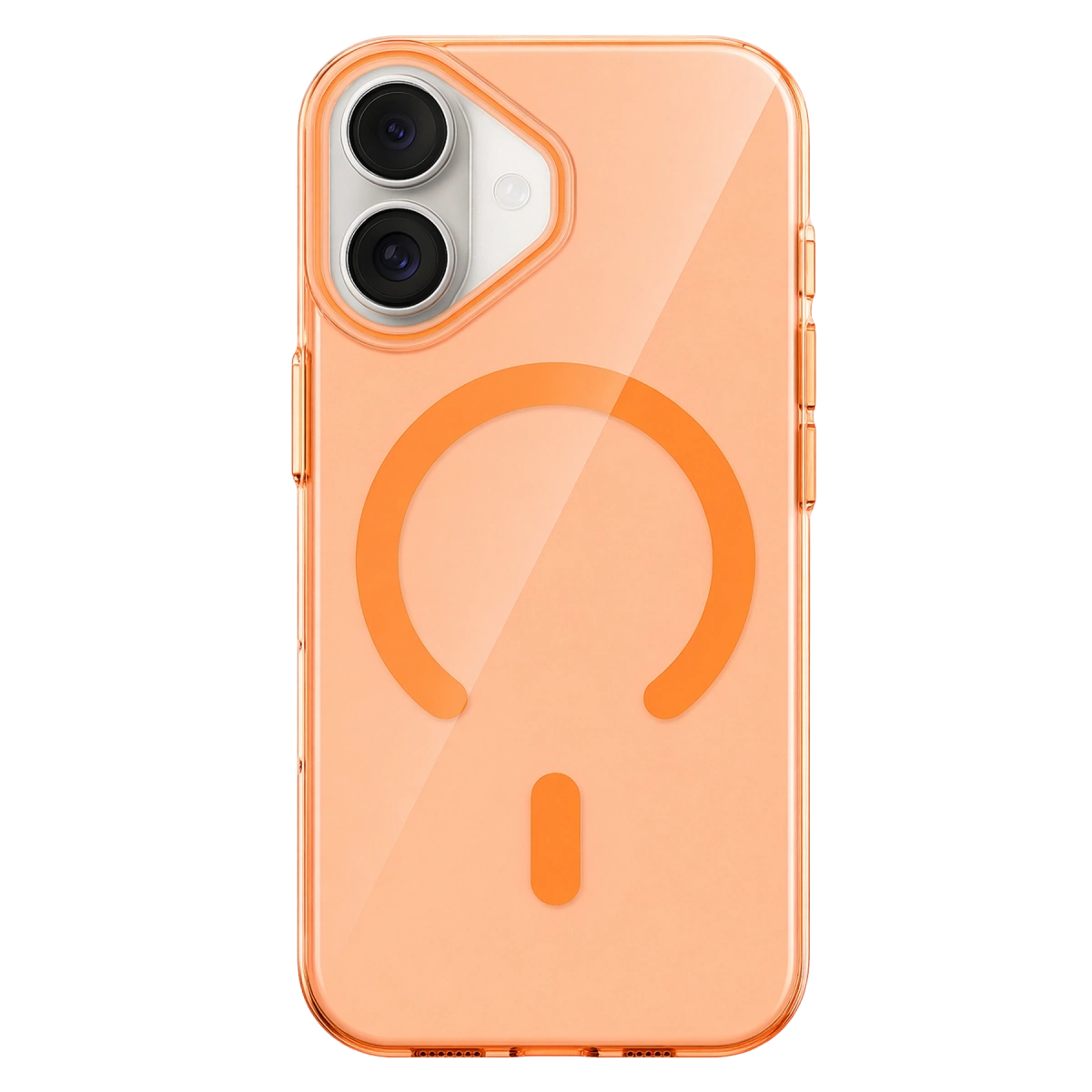 BUĞZ Joko  İphone 16 Pc Blank Magsafe Kapak - Turuncu