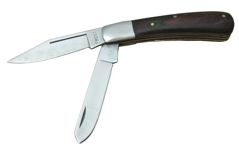 BUĞZ K-29 Falkon Çiftli Çakı 14 Cm - Ahşap Sap, Manuel BUĞZ K-29 Falkon Çiftli Çakı 14 Cm - Ahşap Sap, Manuel
