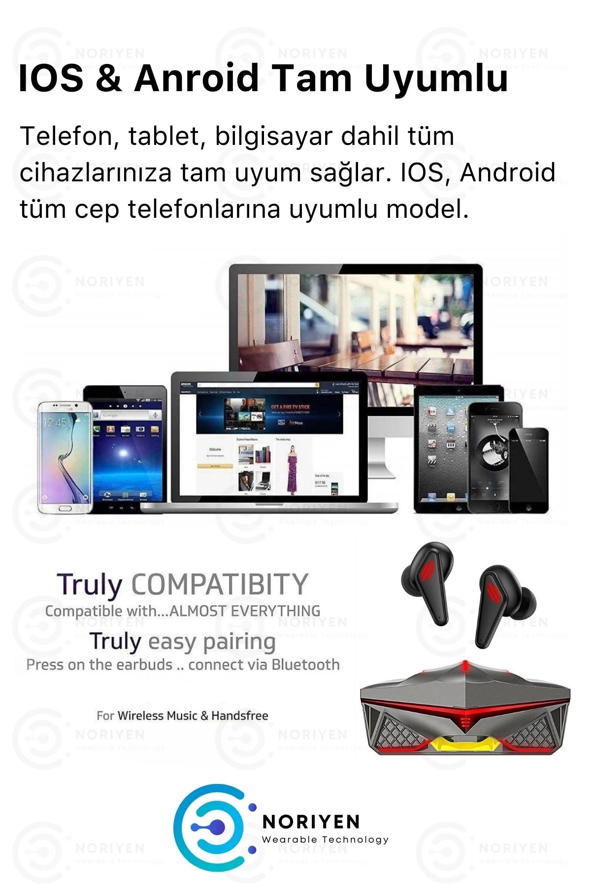BUĞZ K98 Pro Oyuncu HD Ses Mikrofonlu Işıklı Metal Kasa iOS Android Uyumlu Bluetooth Kablosuz Kulaklık BUĞZ K98 Pro Oyuncu HD Ses Mikrofonlu Işıklı Metal Kasa iOS Android Uyumlu Bluetooth Kablosuz Kulaklık