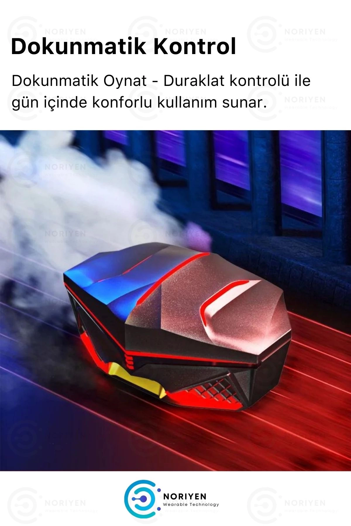 BUĞZ K98 Pro Oyuncu HD Ses Mikrofonlu Işıklı Metal Kasa iOS Android Uyumlu Bluetooth Kablosuz Kulaklık BUĞZ K98 Pro Oyuncu HD Ses Mikrofonlu Işıklı Metal Kasa iOS Android Uyumlu Bluetooth Kablosuz Kulaklık