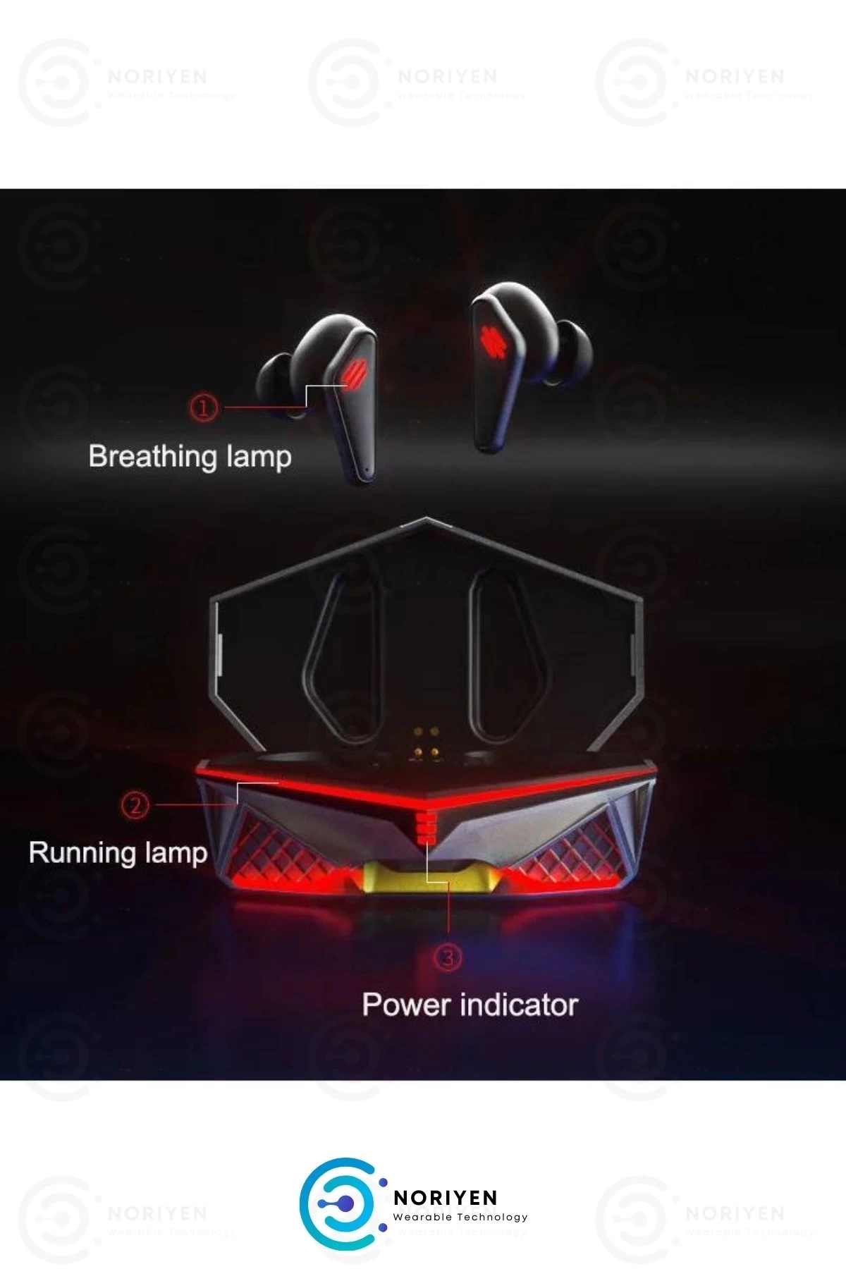 BUĞZ K98 Pro Oyuncu HD Ses Mikrofonlu Işıklı Metal Kasa iOS Android Uyumlu Bluetooth Kablosuz Kulaklık BUĞZ K98 Pro Oyuncu HD Ses Mikrofonlu Işıklı Metal Kasa iOS Android Uyumlu Bluetooth Kablosuz Kulaklık