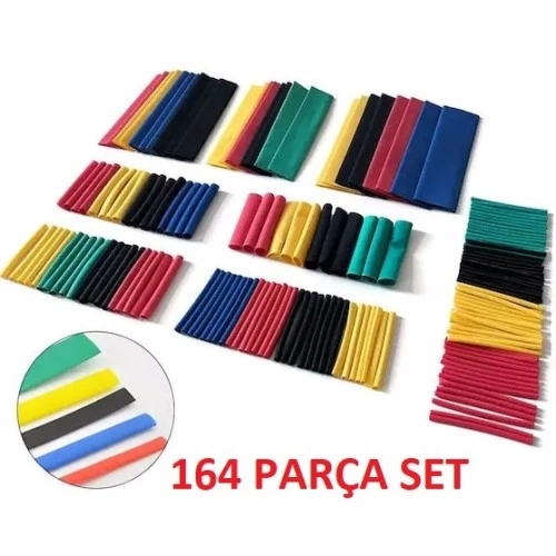 BUĞZ Kablo Koruyucu Makaron Seti 164 Parça
