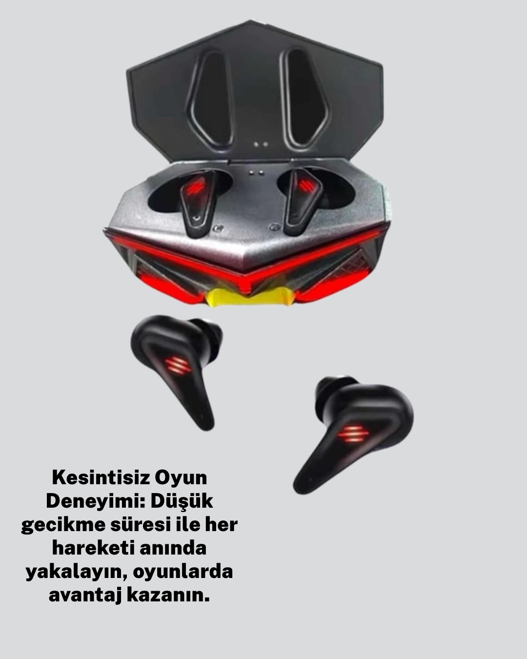 BUĞZ Kablosuz Bluetooth Gaming Kulaklık Led Işıklı