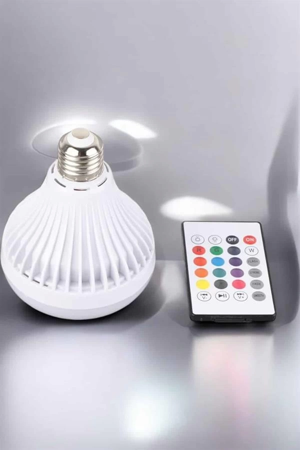 BUĞZ Kablosuz Bluetooth Hoparlör Led Lamba