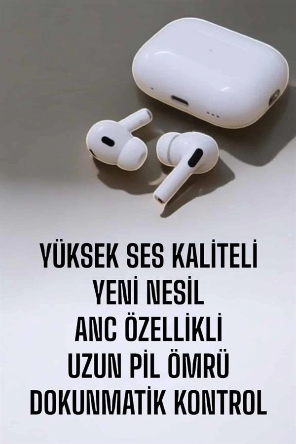 BUĞZ Kablosuz Bluetooth Kulaklık Gürültü Önleme, Su Geçirmez, Mikrofonlu
