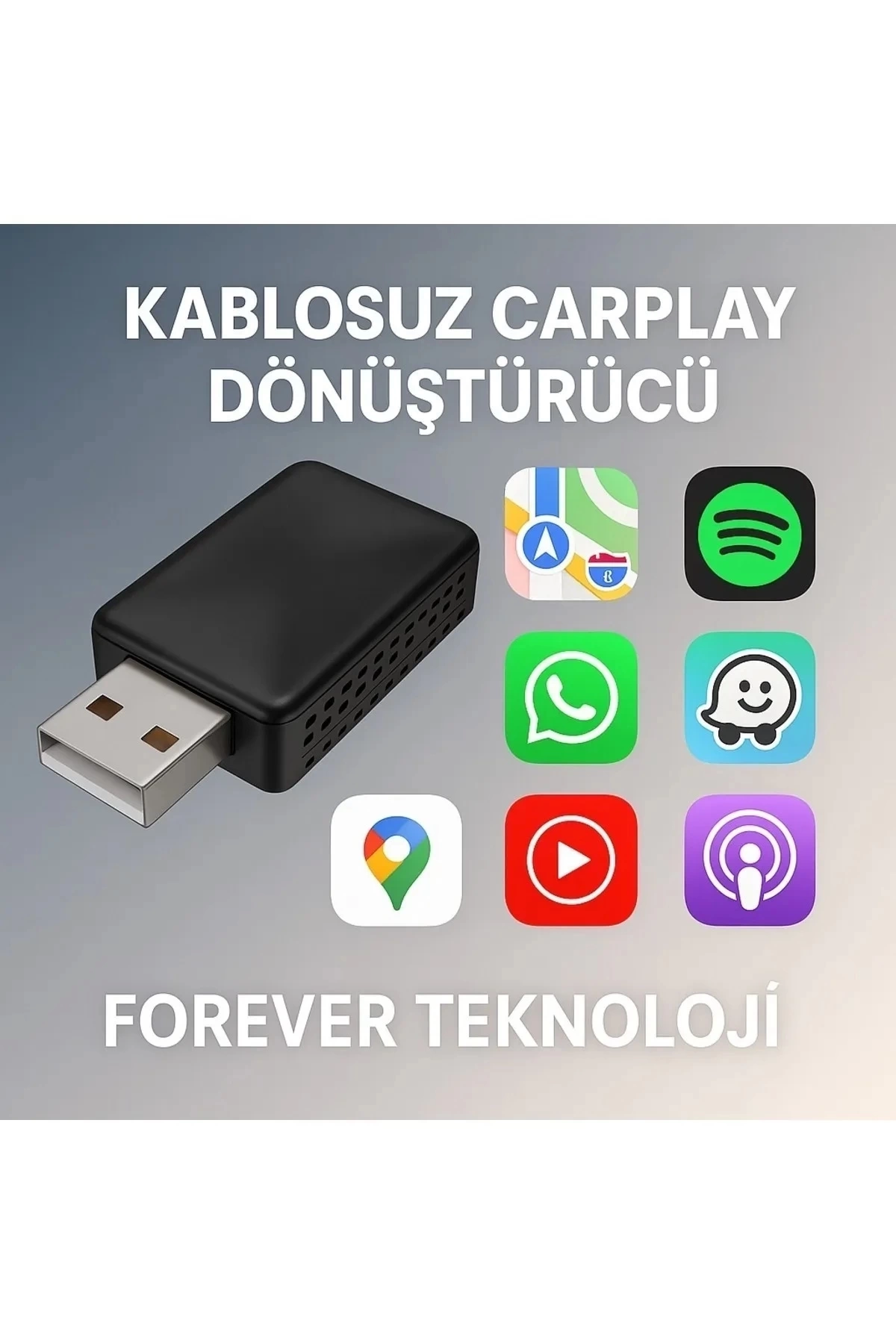 BUĞZ Kablosuz CarPlay & Android Auto Adaptörü - Apple ve Android Cihazlar İçin Evrensel Wireless Carplay Çevirici BUĞZ Kablosuz CarPlay & Android Auto Adaptörü - Apple ve Android Cihazlar İçin Evrensel Wireless Carplay Çevirici
