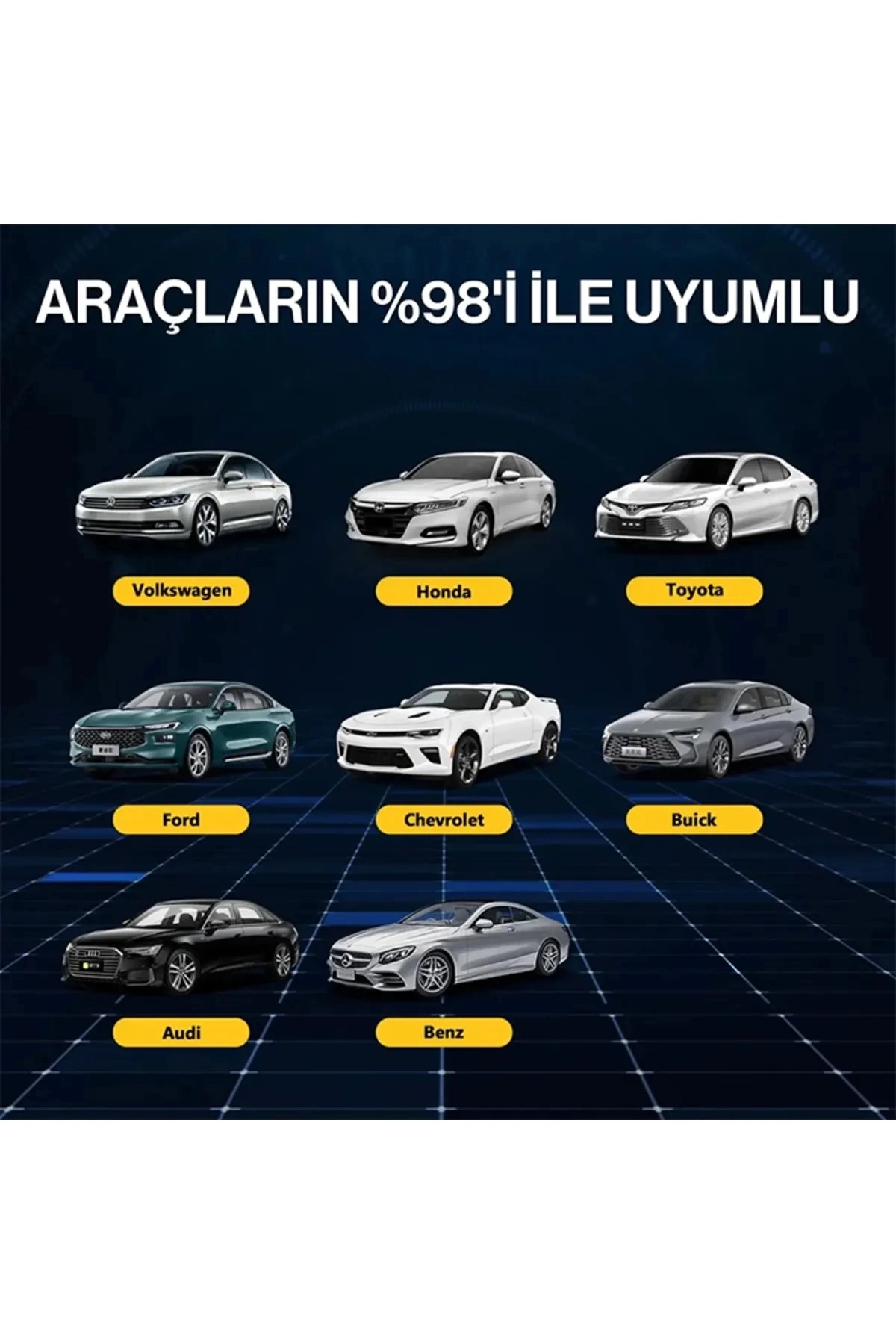 BUĞZ Kablosuz CarPlay & Android Auto Adaptörü - Apple ve Android Cihazlar İçin Evrensel Wireless Carplay Çevirici BUĞZ Kablosuz CarPlay & Android Auto Adaptörü - Apple ve Android Cihazlar İçin Evrensel Wireless Carplay Çevirici