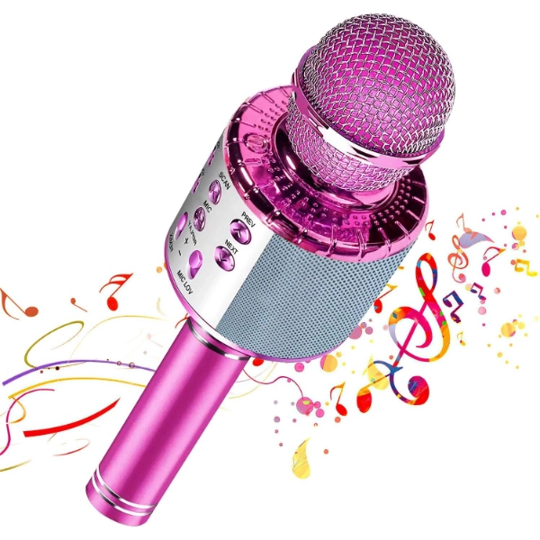 BUĞZ KABLOSUZ HOPARLÖRLÜ BLUETOOTH KARAOKE MİKROFONU