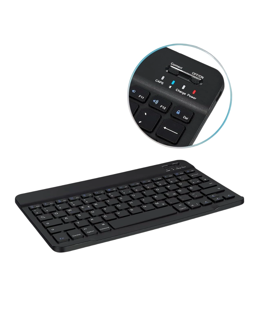 BUĞZ Kablosuz Klavye ve Mouse Kombosu Bluetooth Uyumlu Sessiz Set